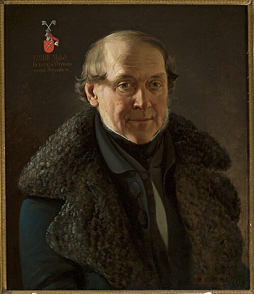 Portrait of Michał Józef Römer., 1847, Ivan Khroutski