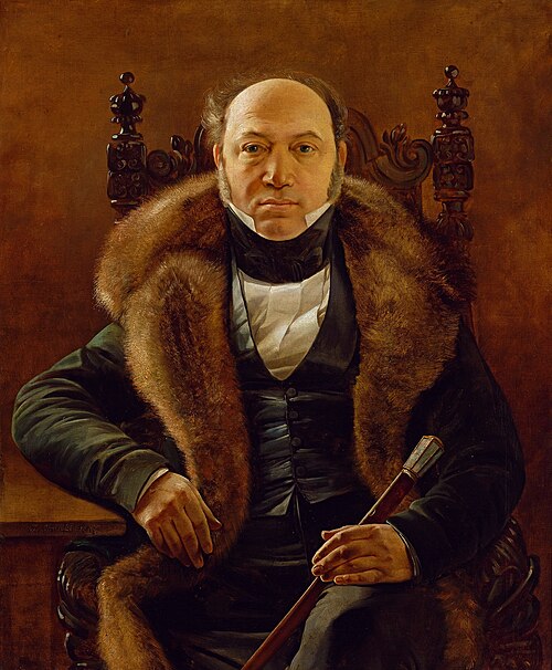 Portrait of Mikołaj Malinowski., 1847, Ivan Khroutski