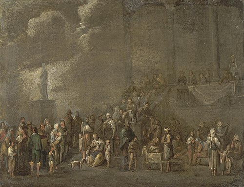 Distribution of Bread, 1640, Cornelis de Wael