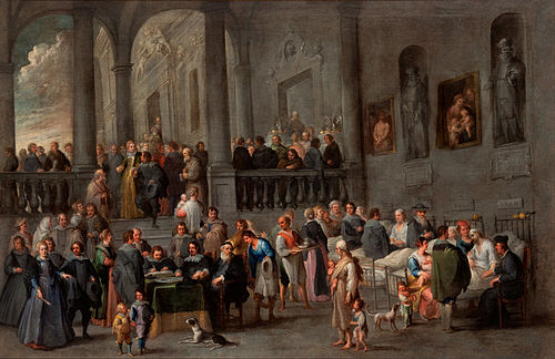 To Visit the Sick, 1640, Cornelis de Wael