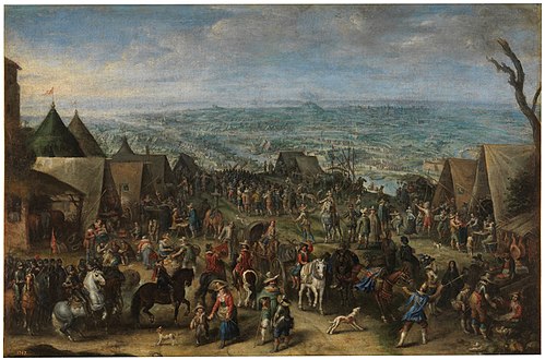 Sitio de Ostende, 1601, Cornelis de Wael