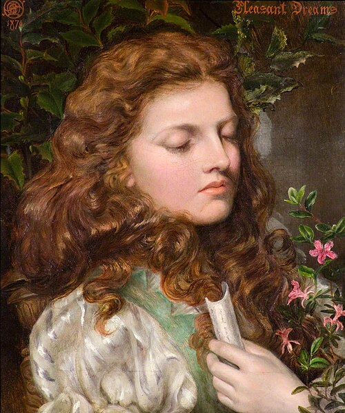 Pleasant Dreams, 1876, Emma Sandys