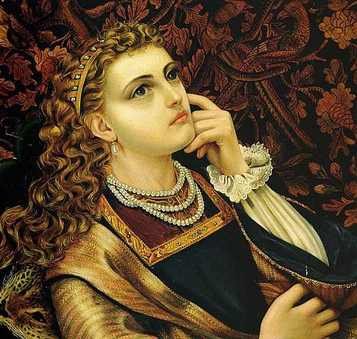 Elaine, 1863, Emma Sandys