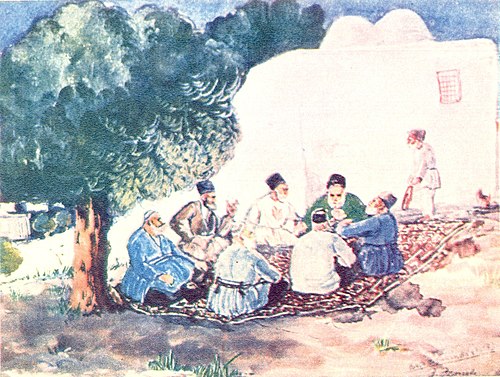 At Baku summer cottages. 1931, , Äzim Äzimzadä