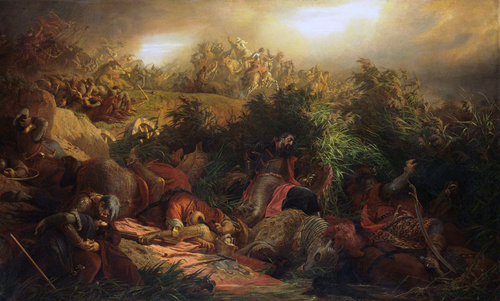 The Battle of Mohács, 1862, Bertalan Székely