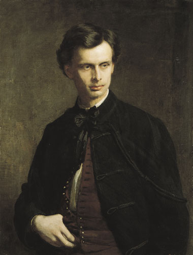Portrait of János Greguss, 1862, Bertalan Székely