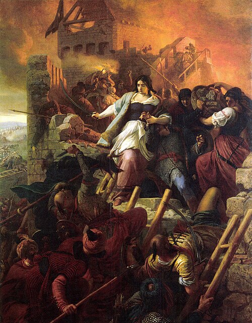 Women of Eger, 1867, Bertalan Székely