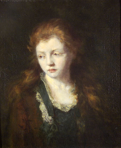 Red Haired Girl, 1875, Bertalan Székely
