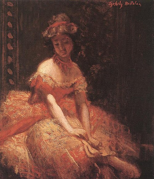 Dancer, 1875, Bertalan Székely