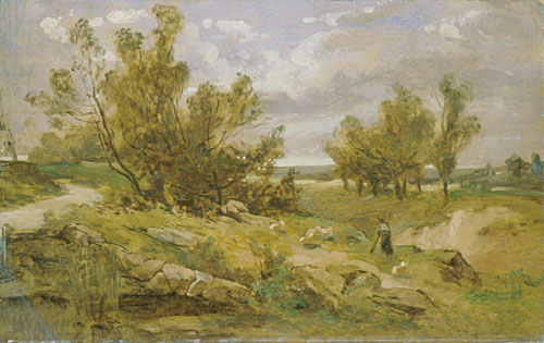 Autumn Landscape, 1880, Bertalan Székely