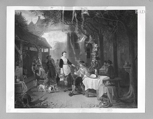 Gentilhomme dans une auberge du XVIIe siècle, 1868, Adrien de Braekeleer