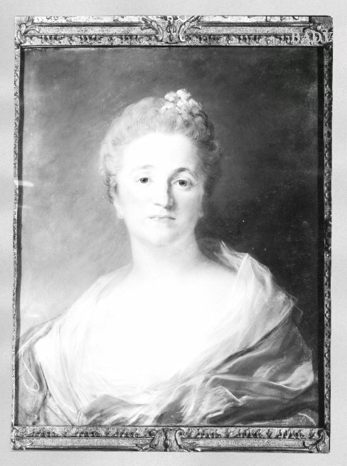 Brustbild der Mme. Michel de Grilleau, 1740, Jean-Baptiste Perronneau