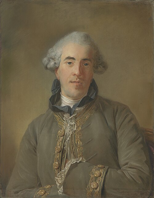 Portrait of Théophile Van Robais, 1770, Jean-Baptiste Perronneau