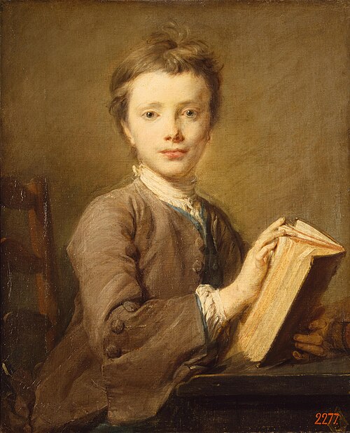 Portrait d'un garçon, 1740, Jean-Baptiste Perronneau