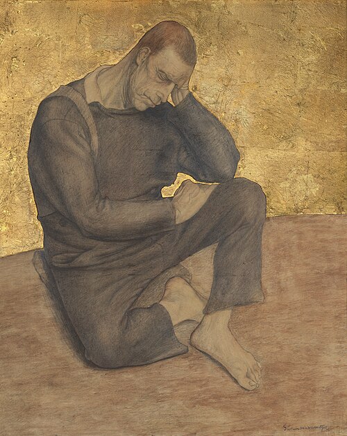 Deeske Sitting, 1908, Gustave Van de Woestijne