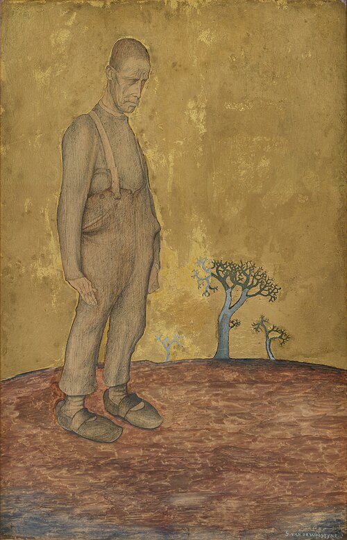 Deeske on the Field, 1908, Gustave Van de Woestijne