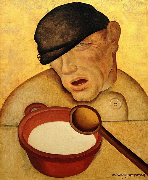 De papeter, 1911, Gustave Van de Woestijne