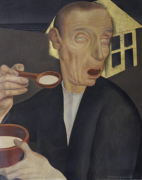 De blinde papeter, 1928, Gustave Van de Woestijne