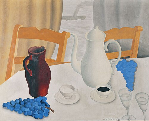 The white coffee pot, 1928, Gustave Van de Woestijne