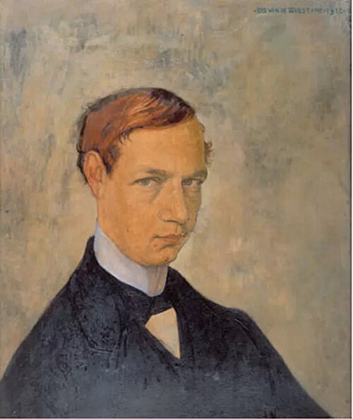 Selbstporträt, 1912, Gustave Van de Woestijne