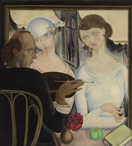 Les buveuses de liqueur, 1922, Gustave Van de Woestijne