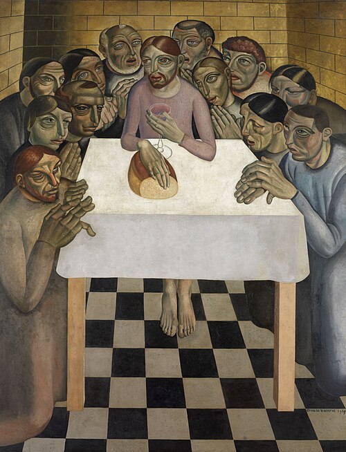 The Last Supper, 1927, Gustave Van de Woestijne