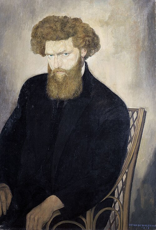 Portrait du professeur Fabrice Polderman, 1919, Gustave Van de Woestijne