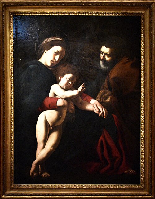 Holy Family, 1610, Battistello Caracciolo