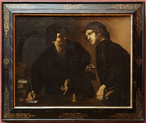 doppio ritratto di due medici come i santi cosma e damiano, 1624, Battistello Caracciolo