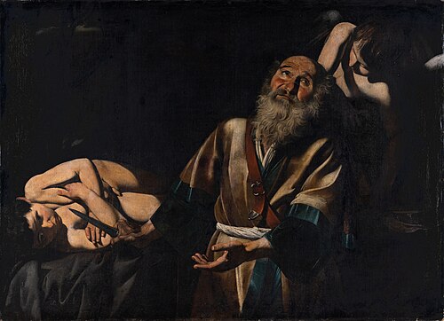 The Sacrifice of Isaac, 1620, Battistello Caracciolo