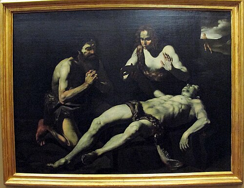Lamentation of Abel, , Battistello Caracciolo