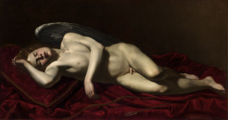 Sleeping Cupid, 1617, Battistello Caracciolo