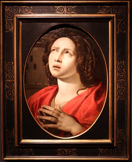 Hl. Barbara, , Battistello Caracciolo