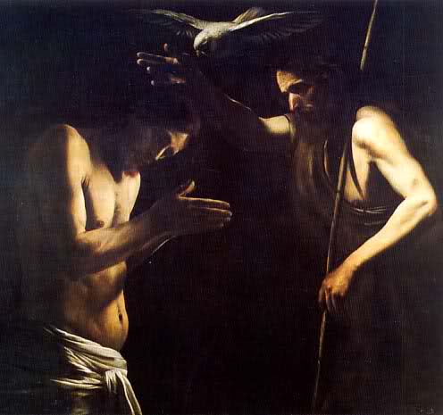 Le Baptème du Christ, 1610, Battistello Caracciolo