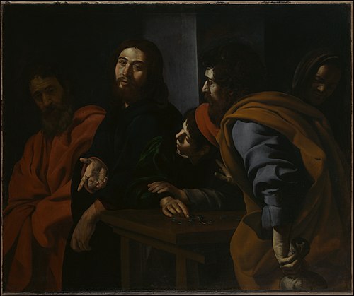 The Calling of Saint Matthew, 1627, Battistello Caracciolo