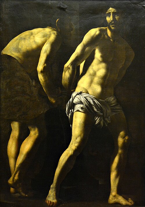 Christ at the Column, 1610, Battistello Caracciolo