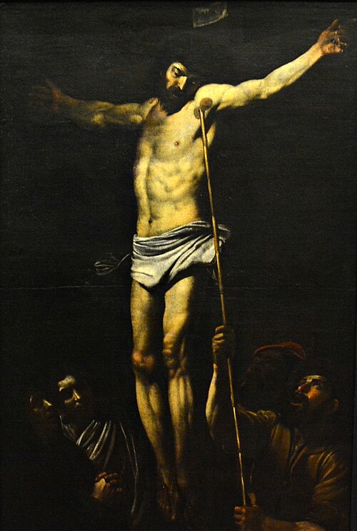 The Crucifixion, 1610, Battistello Caracciolo