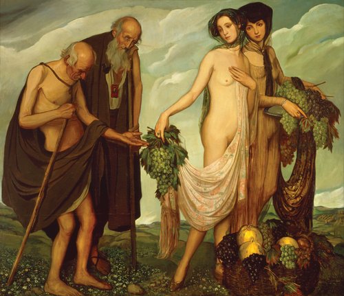 The Gift, 1910, Ángel Zárraga
