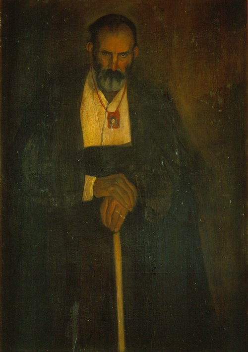 The old man with the Scapular, 1905, Ángel Zárraga