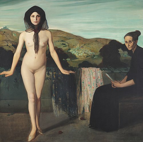 The Nude Ballerina, 1907, Ángel Zárraga