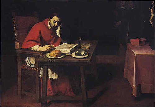 Supper of St Carlo Borromeo, 1628, Daniele Crespi