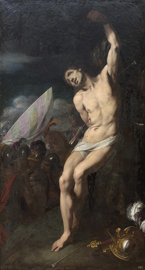 Le martyre de Saint Sébastien, 1620, Daniele Crespi
