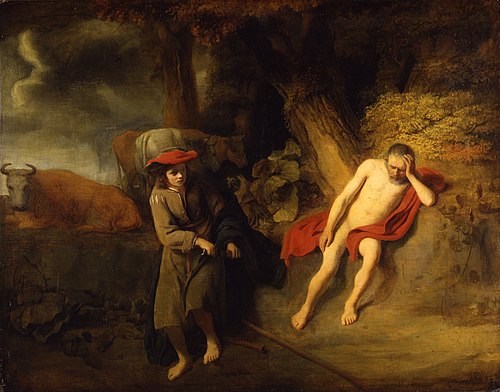 Mercurius, Argus and Io, 1664, Cornelis Bisschop