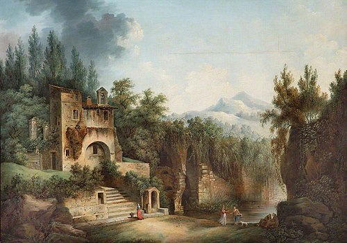 A Wayside Chapel, 1800, P. van Lerberghi