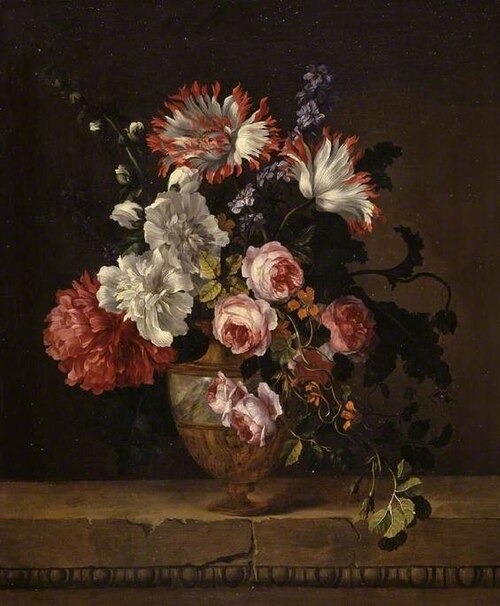 A vase of flowers, , Gérard van Spaendonck