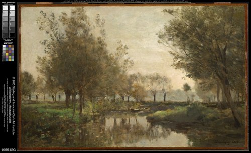 The Creek, 1863, Charles-François Daubigny