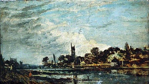 Landscape with a Mill, , Charles-François Daubigny
