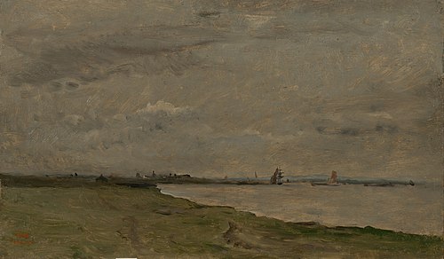 Bank of the Thames, 1868, Charles-François Daubigny