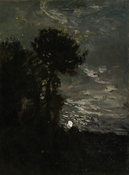 Maanlicht, 1875, Charles-François Daubigny