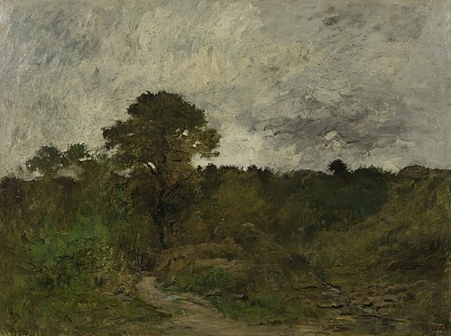 In the forest of Fontainebleau, 1872, Charles-François Daubigny